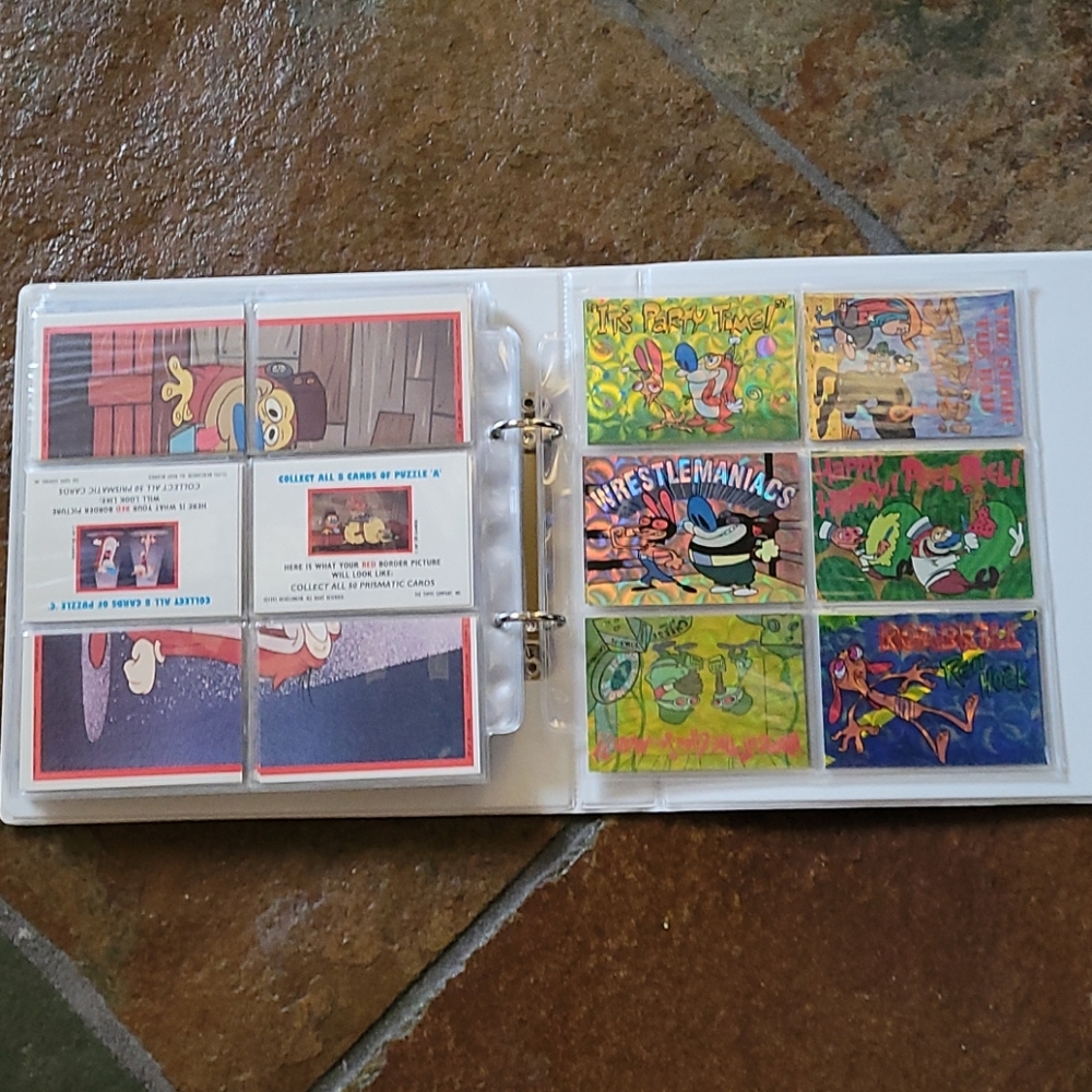 Ren & Stimpy show VTG cards - Picture 1 of 3